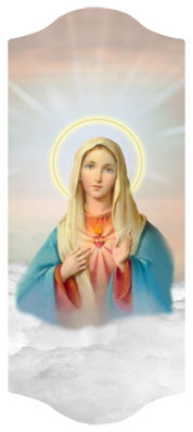 DARAY-C-108-BZ Immaculate Heart Clouds Bronze